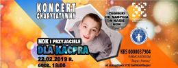 plakat koncert dla Kacpra